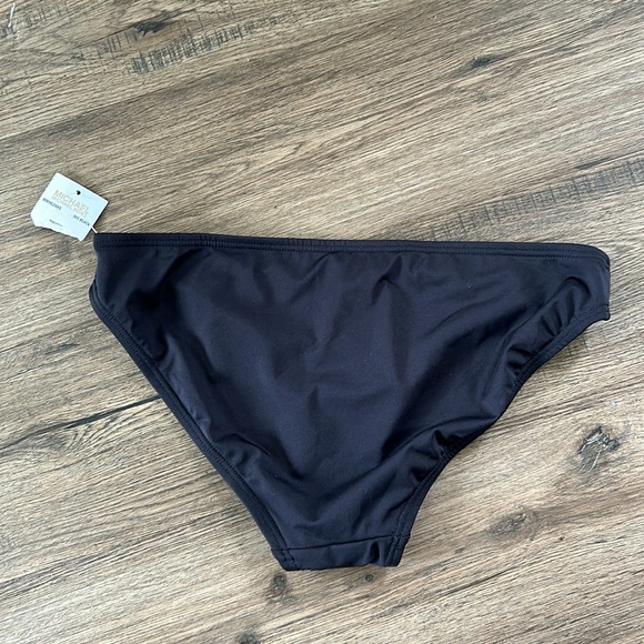 Michael Kors| NWOT Black Basic Bikini Bottom sz Small - Picture 3 of 3